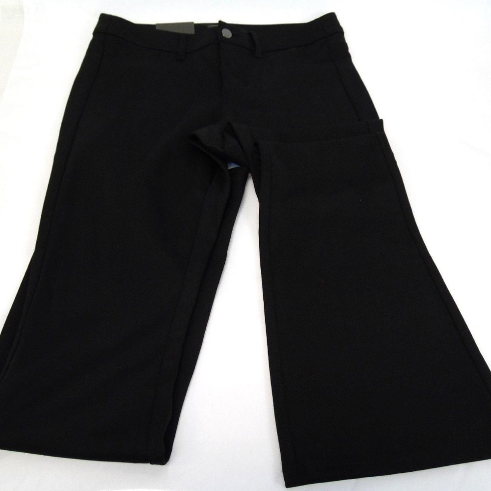 New Mossimo Black Flare Leg Dress Pants Slacks 10